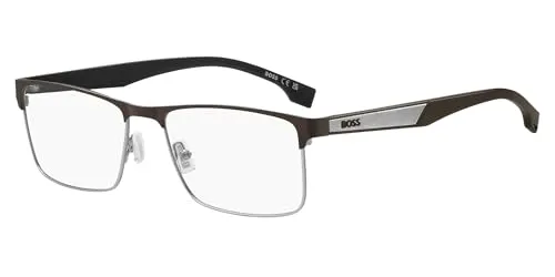 HUGO BOSS BLACK BOSS 1829 MATTE BROWN RUTHENIUM 57