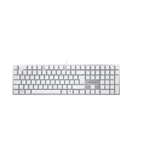 CHERRY KC 200 MX, Mechanische Tastatur, DE QWERTZ, MX2A Silent RED, Weiß