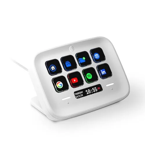 Elgato Stream Deck Neo, 8 anpassbare Tasten, 2 Touch Points