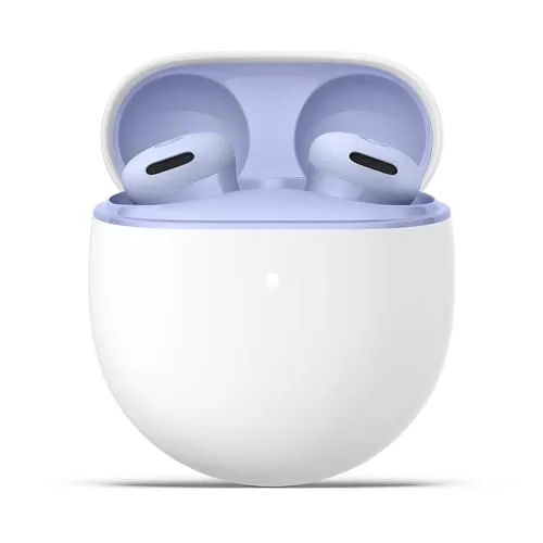 Google Pixel Buds 2a – Kabellose Kopfhörer mit aktiver Geräuschunterdrückung – Leicht und bequem – Wasserabweisend – Bluetooth-kompatibel – Iris