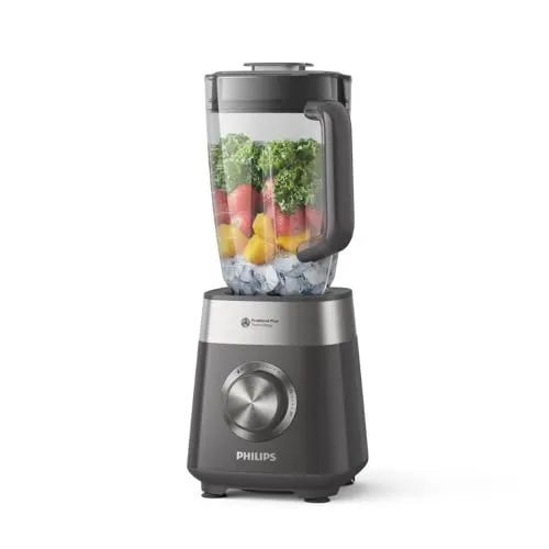 Philips Frullatore elettrico 5000, ProBlend Plus, Vaso 2L, 1000W, Nero