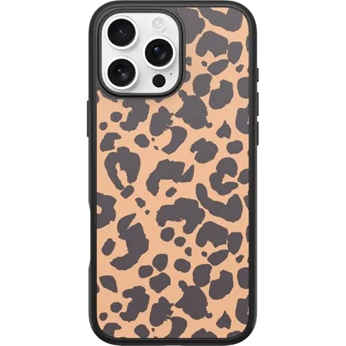 OtterBox Cover Symmetry MagSafe per iPhone 16 Pro Max, Animal Print