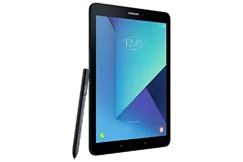 Samsung Galaxy Tab S3 T820 24,58 cm (9,68 Zoll) Touchscreen Wi-Fi Tablet PC (Quad Core 4GB RAM 32GB eMMC Android 7,0) schwarz inkl. S Pen