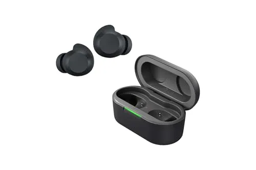 LG,xboom budsplus,In-Ear Bluetooth Kopfhörer,Bluetooth kopfhörer Sport, Kabellose In Ear Bluetooth Kopfhörer Ohrhörer,Noise Cancelling, IPX4-Spritzwasserschutz,Schwarz